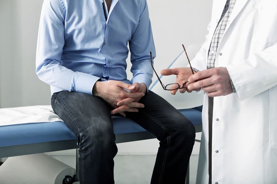 Man with prostate problems. We offer efficient treatments for prostate issues