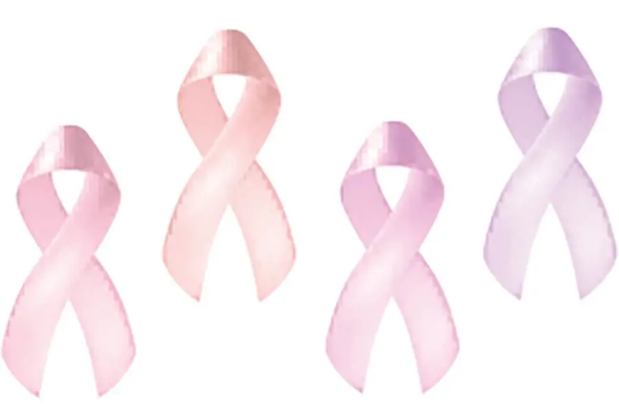 The pink ribbon, symbol of breat cancer awareness. Frances’ cancer care success story