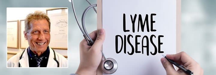 A doctor's stetoscope. Lyme Disease Awareness Month