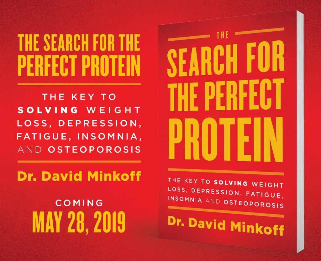 Dr Minkoff's book The Search for the Perfect Protein is available on Amazon